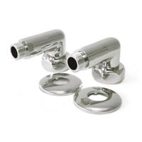 Муфта наруж.р. угловая 3/4`*1/2 с предустановкой. ПАРА LUXON